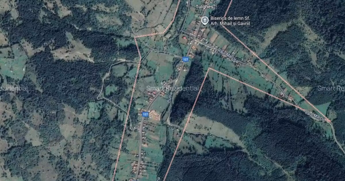 Teren agricol intravilan de vânzare de 33300 mp, în Tulgheș