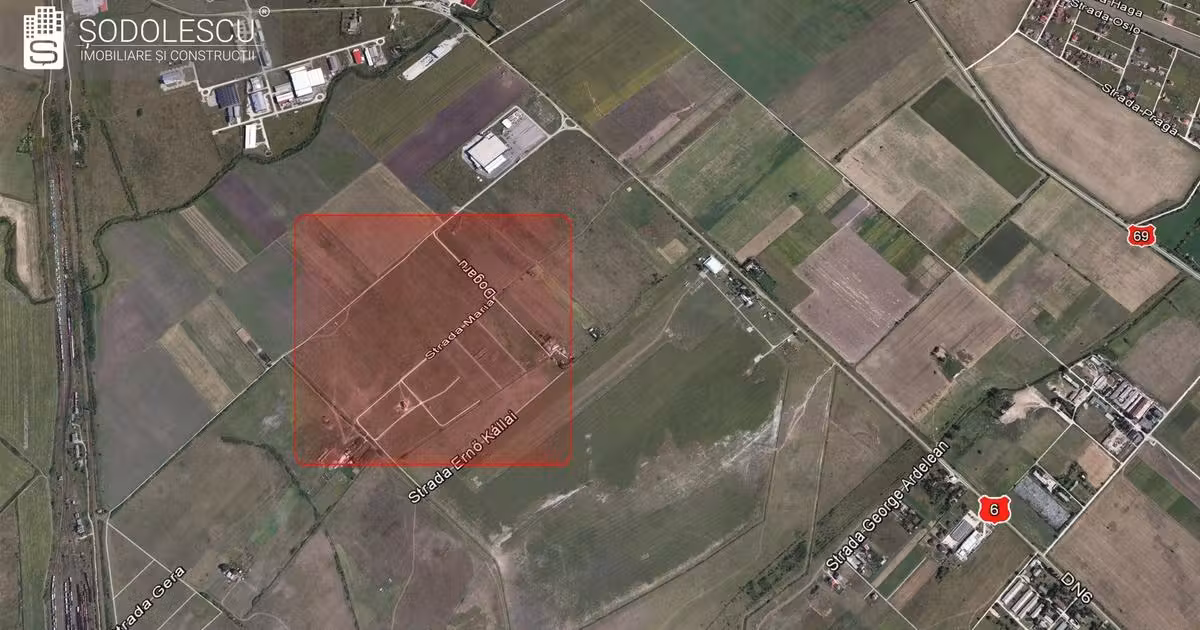 Teren Construcții intravilan de vânzare de 665 mp, în zona Torontalului, Timișoara