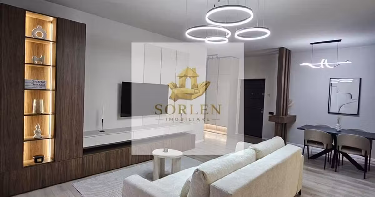 Apartament de vânzare cu 2 camere, mobilat în Florești