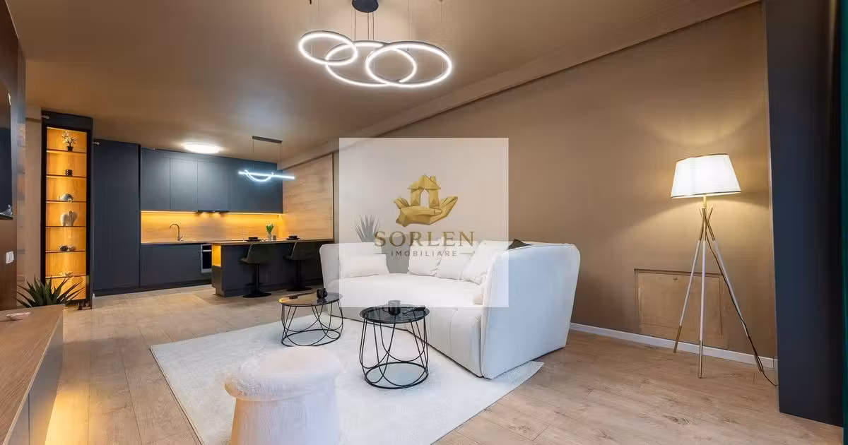 Apartament de vânzare cu 2 camere, mobilat în Florești