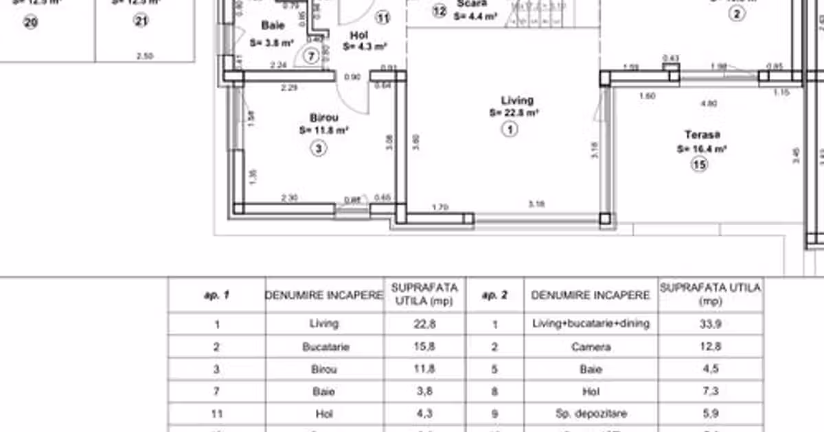 Duplex de vânzare cu 5 camere în zona Exterior Nord, Timișoara