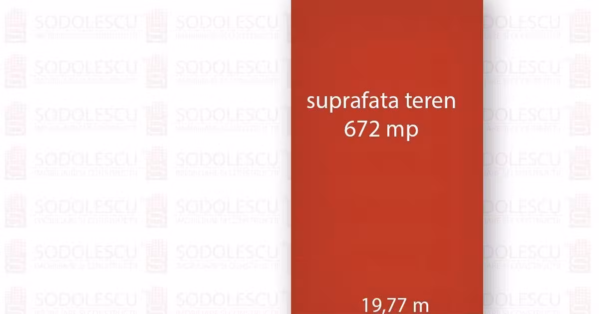 Teren Construcții intravilan de vânzare de 672 mp, în Dumbrăvița