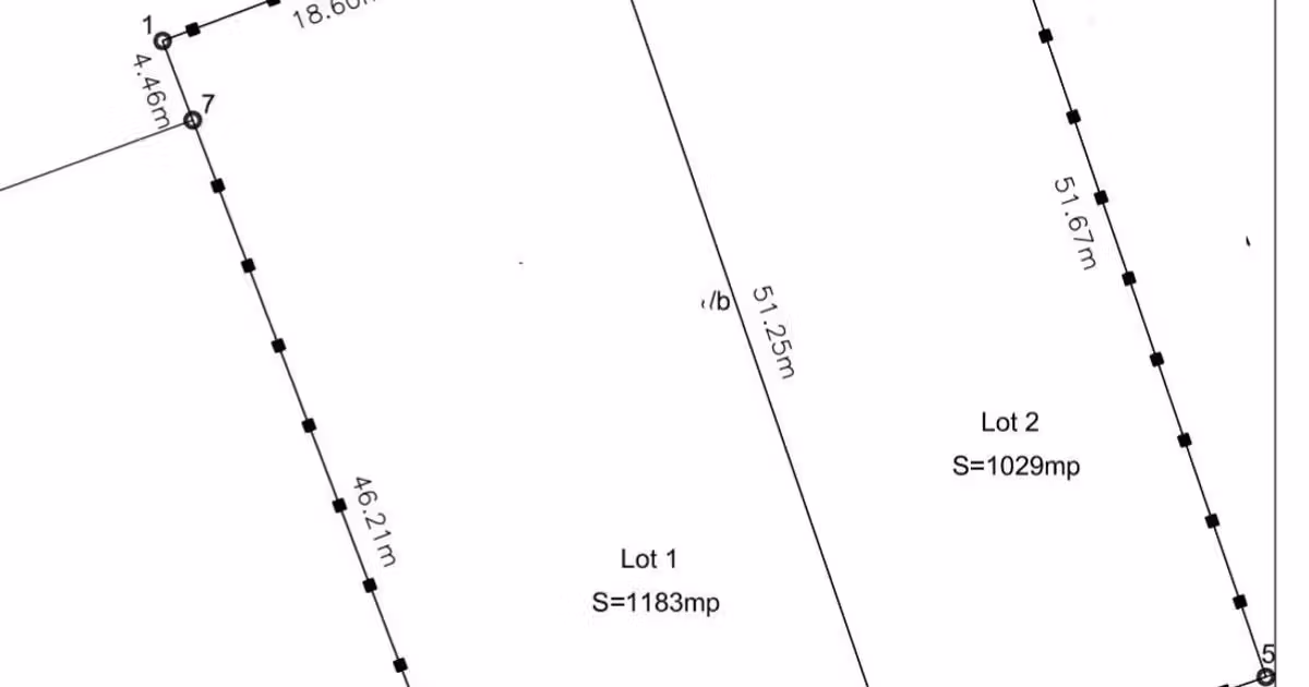 Teren Construcții intravilan de vânzare de 1183 mp, în Moșnița Veche