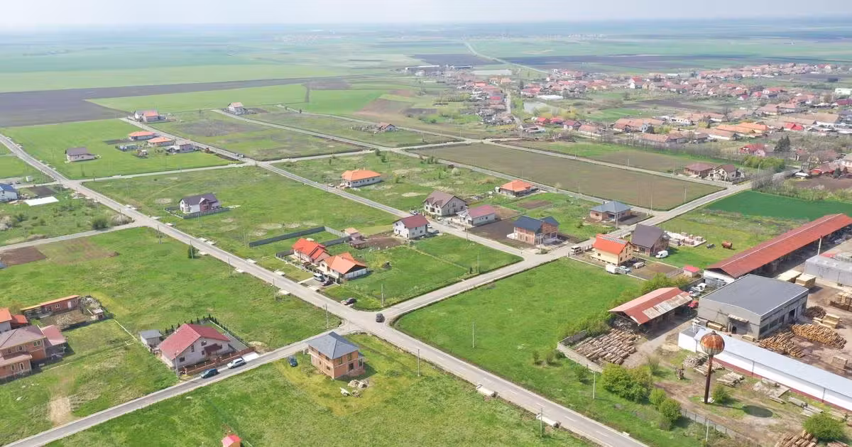 Teren Construcții intravilan de vânzare de 1016 mp, în Dudeștii Noi