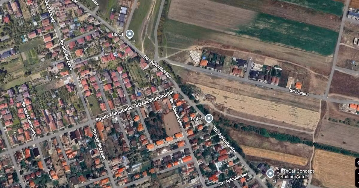 Teren Construcții intravilan de vânzare de 811 mp, în Giroc