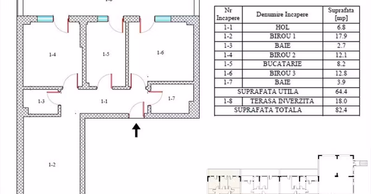 Apartament de vânzare cu 3 camere în zona Apărătorii Patriei, Sector 4