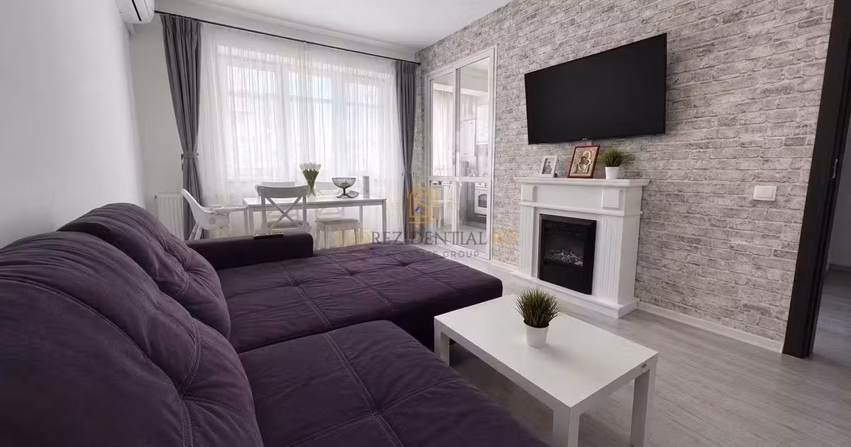 Apartament de vânzare cu 2 camere, mobilat în Popești-Leordeni