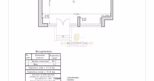 Spațiu comercial Central