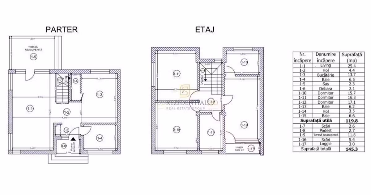 Duplex de vânzare cu 4 camere în Măgurele