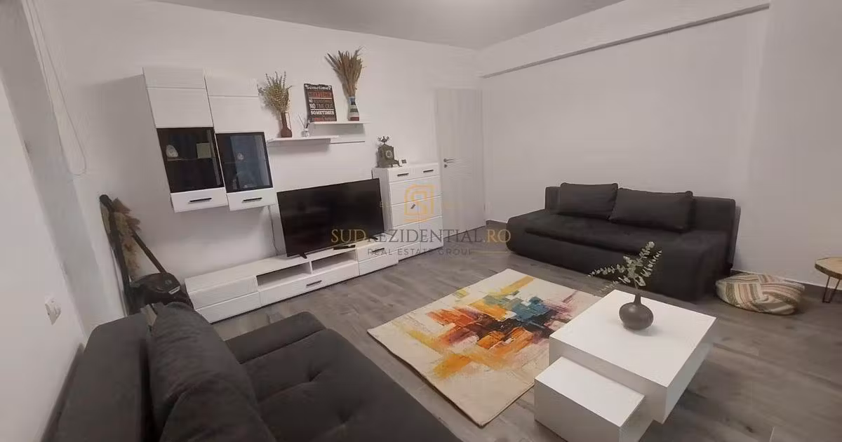 Apartament de vânzare cu 2 camere, mobilat în Popești-Leordeni