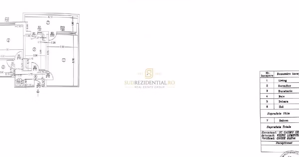 Apartament de vânzare cu 2 camere, mobilat în Popești-Leordeni