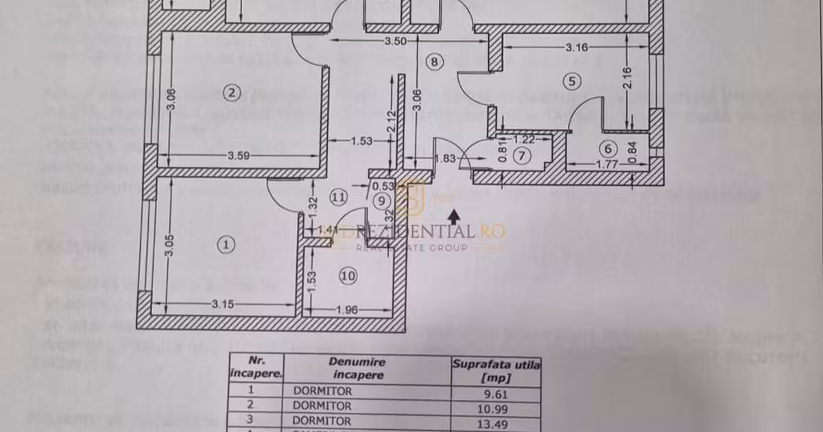 Apartament de vânzare cu 4 camere, mobilat în zona Brâncoveanu, Sector 4
