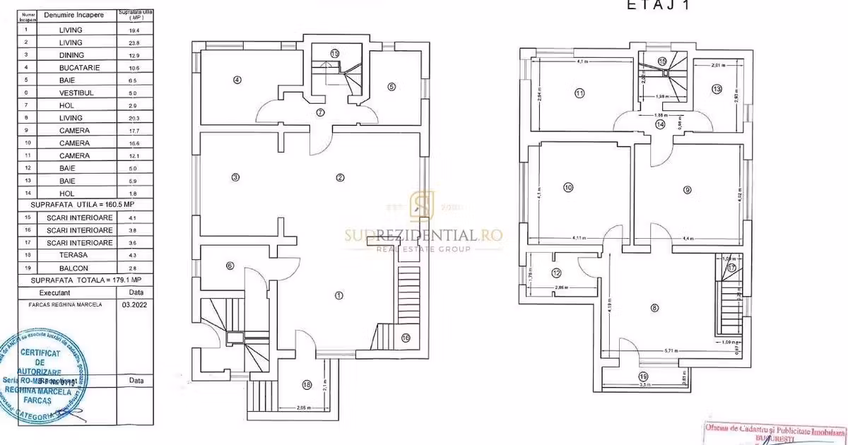 Apartament de vânzare cu 7 camere, mobilat în zona Parcul Carol, Sector 4