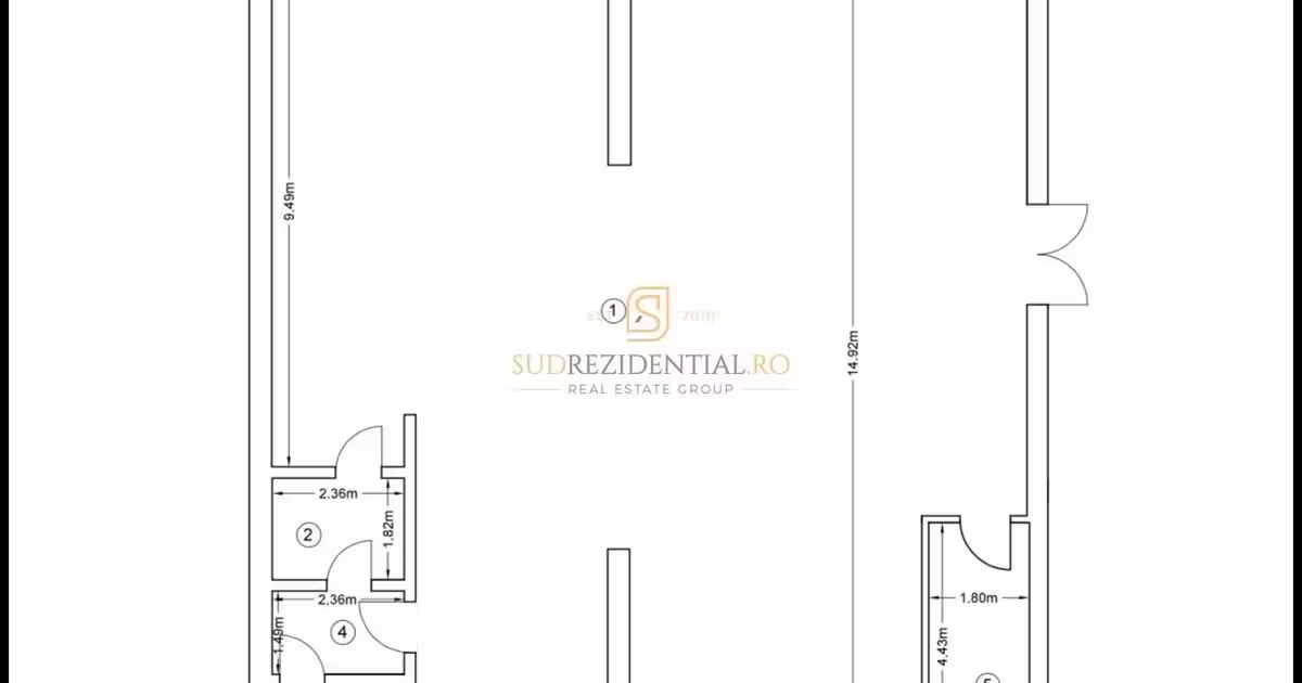 Spațiu comercial de vânzare de 195 mp, în zona Olteniței, Sector 4