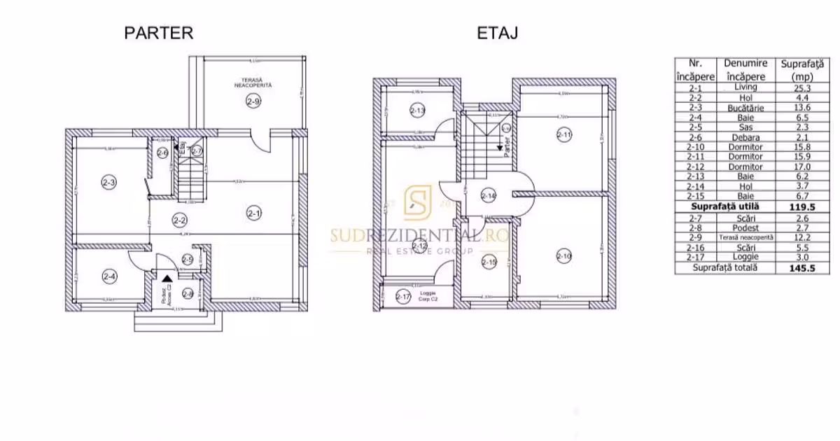 Duplex de vânzare cu 4 camere în Măgurele
