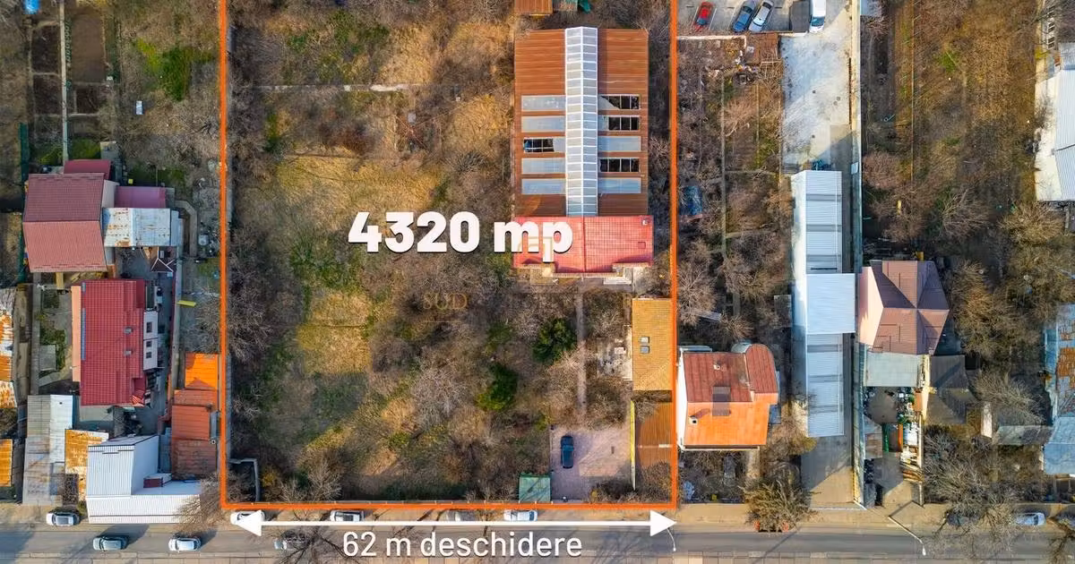 Teren Construcții intravilan de vânzare de 4320 mp, în zona Giurgiului, Sector 4