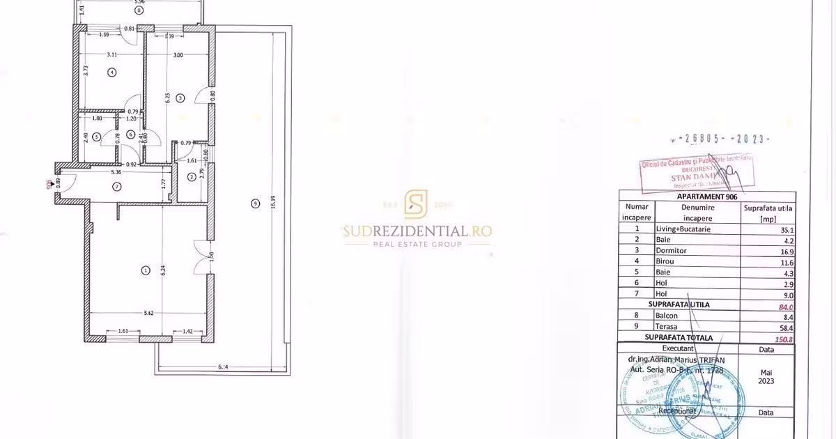 Apartament de vânzare cu 3 camere în zona Sălaj, Sector 5
