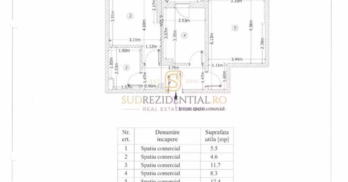 Spațiu comercial de vânzare de 50.2 mp, în zona Berceni, Sector 4
