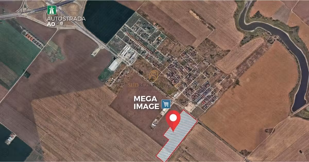Teren Construcții intravilan de vânzare de 14748 mp, în Popești-Leordeni