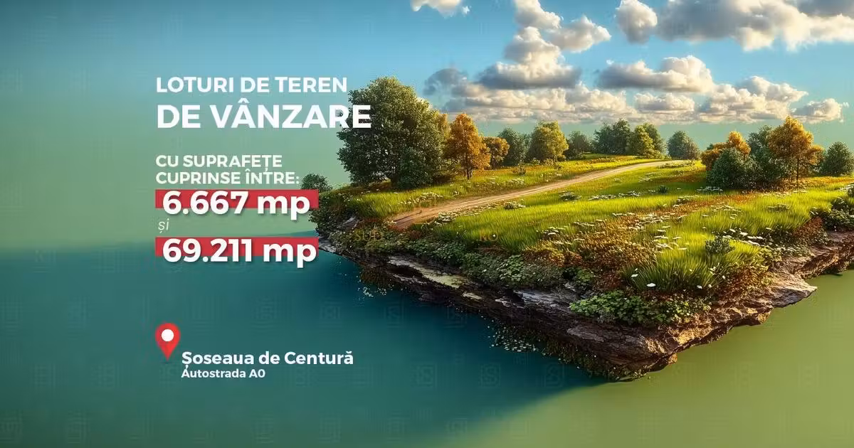 Teren Construcții intravilan de vânzare de 69211 mp, în Jilava