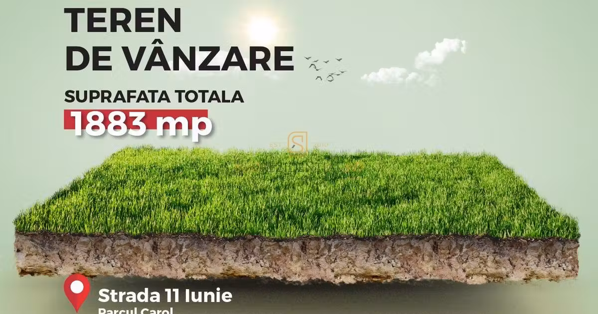 Teren Construcții intravilan de vânzare de 1883 mp, în zona Parcul Carol, Sector 4