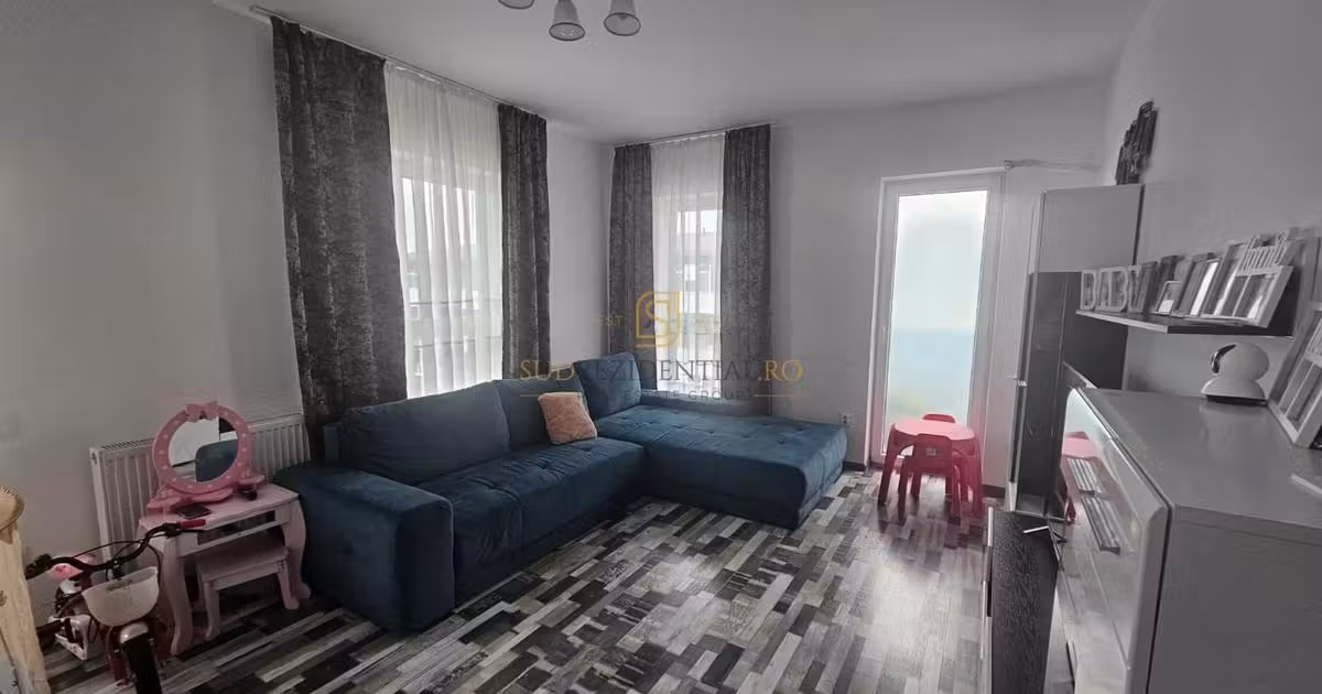 Apartament de vânzare cu 2 camere în Popești-Leordeni