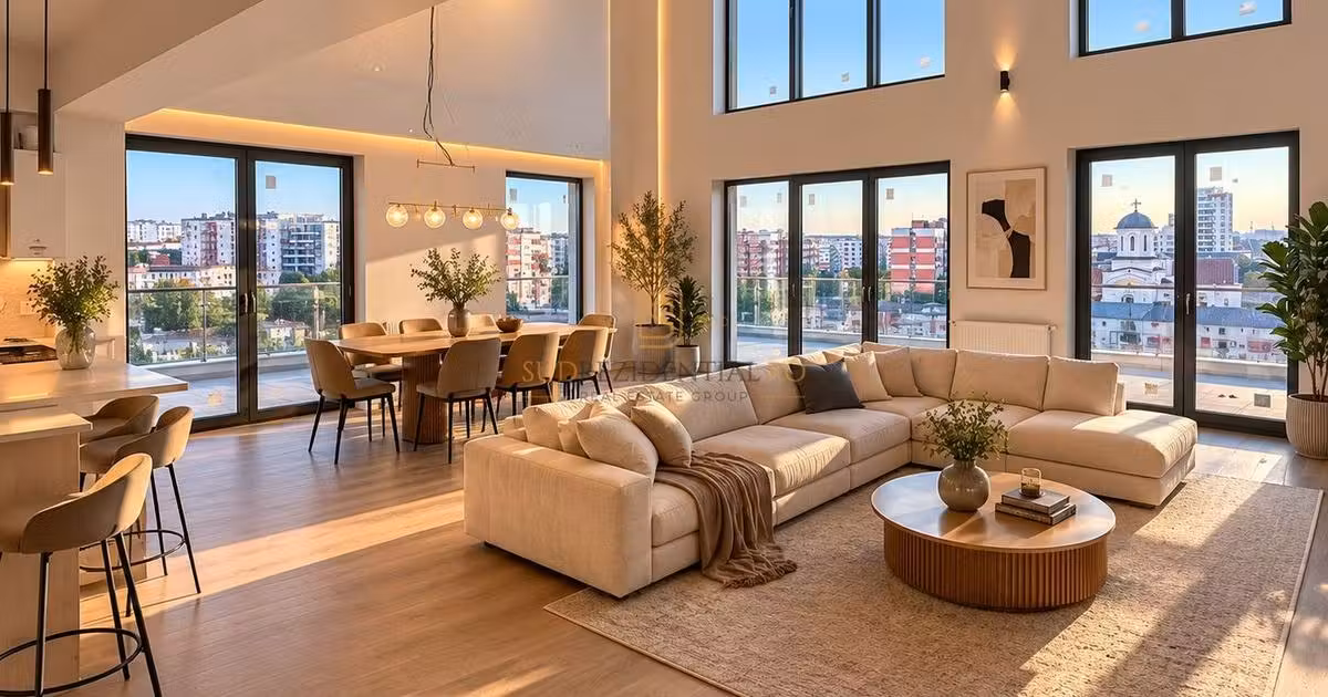 Apartament de vânzare cu 5 camere în zona 13 Septembrie, Sector 5