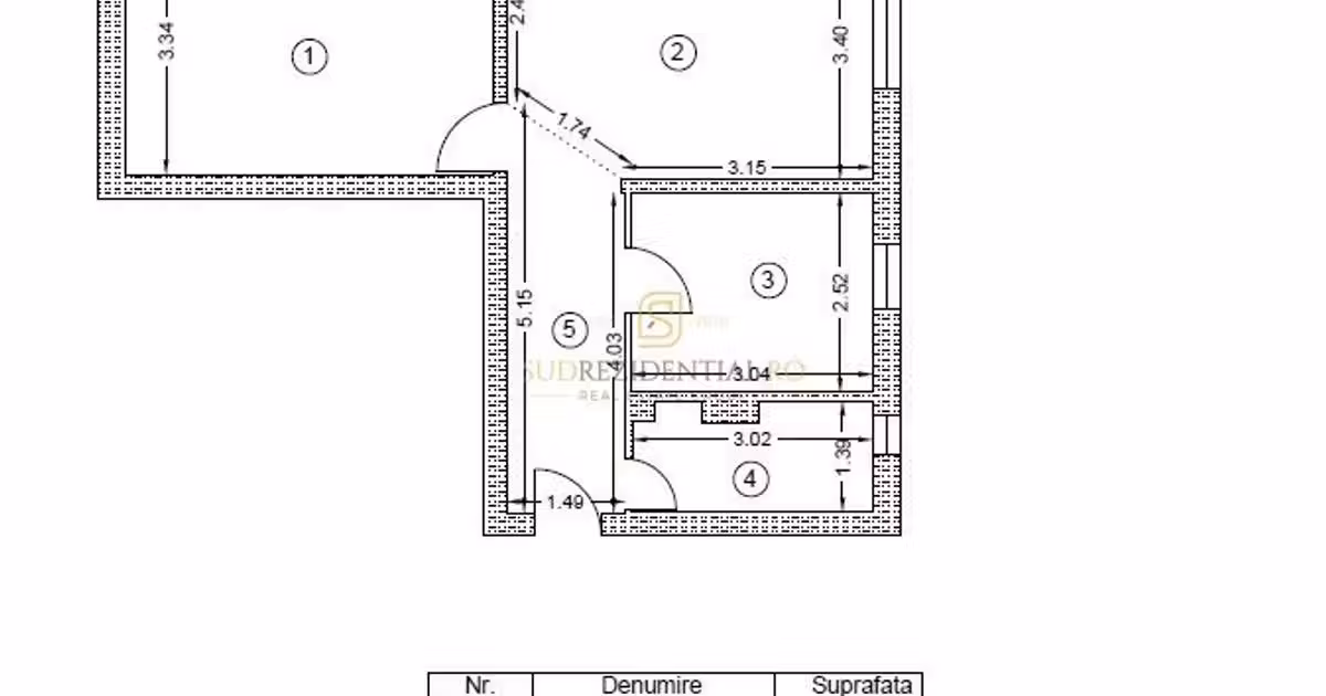 Apartament de vânzare cu 2 camere, mobilat în zona Tineretului, Sector 4