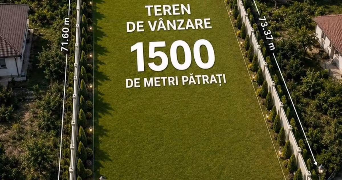 Teren Construcții intravilan de vânzare de 1500 mp, în Câmpina
