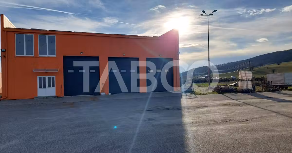 Spațiu industrial de vânzare de 500.00 mp, în zona Periferie, Sibiu