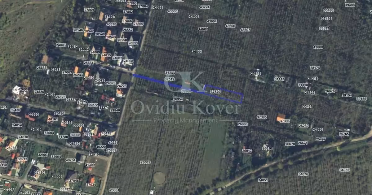 Teren agricol de vânzare de 1400 mp, în zona Simeria, Sfântu Gheorghe