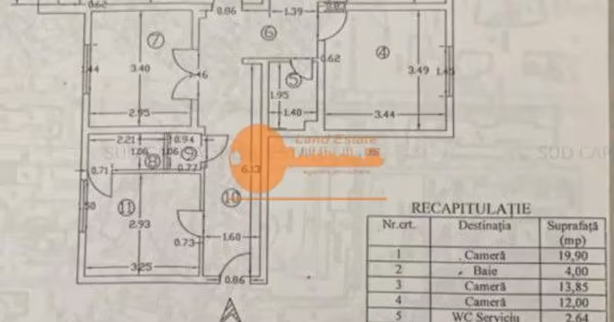 Apartament de vânzare cu 4 camere, mobilat în zona Timpuri Noi, Sector 4