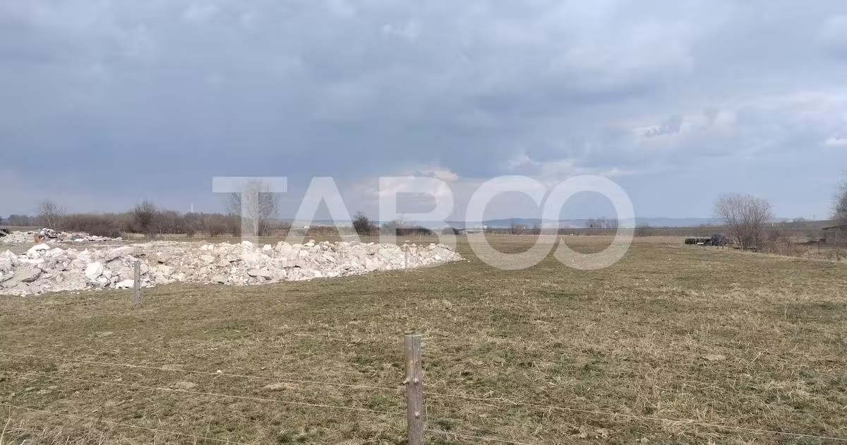 Teren Construcții extravilan de vânzare de 16310 mp, în zona Industrial Vest, Sibiu