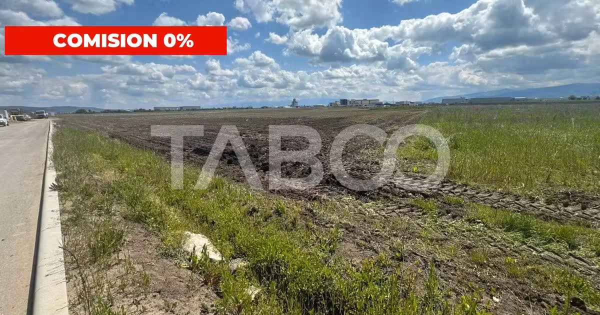 Teren Construcții intravilan de vânzare de 9000 mp, în zona Industrial Vest, Sibiu