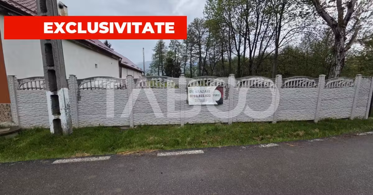 Teren Construcții intravilan de vânzare de 1360 mp, în Lisa