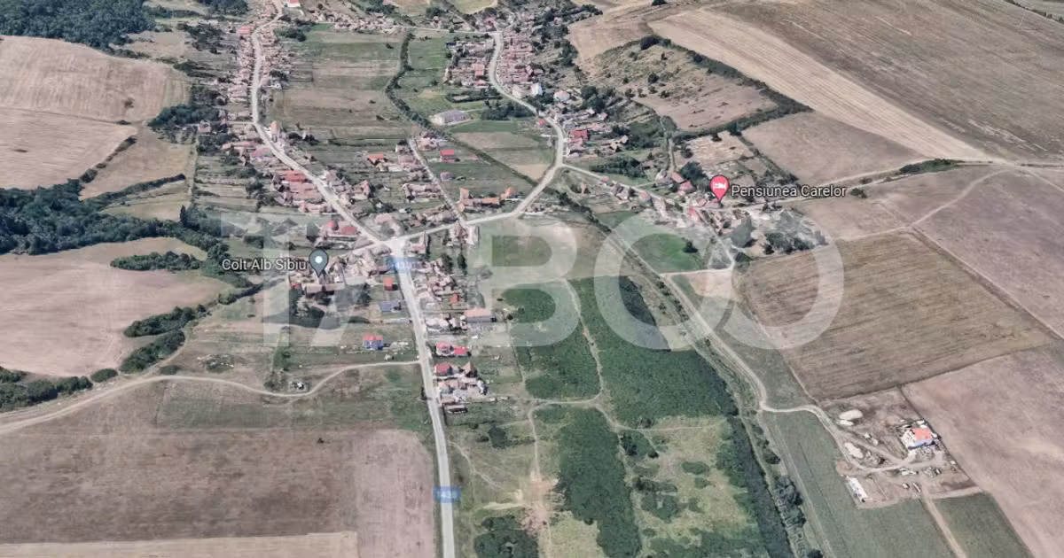 Teren agricol extravilan de vânzare de 2216 mp, în Șura Mică