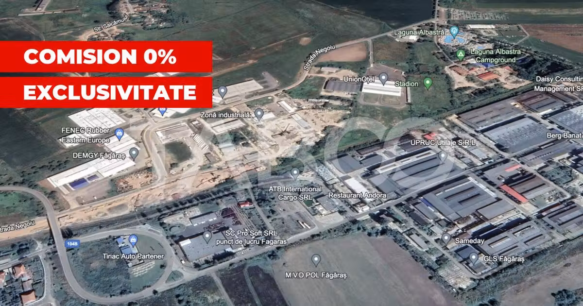Teren Construcții intravilan de vânzare de 5300 mp, în Făgăraș