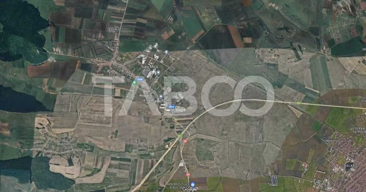 Teren agricol extravilan de vânzare de 25920 mp, în Șura Mică