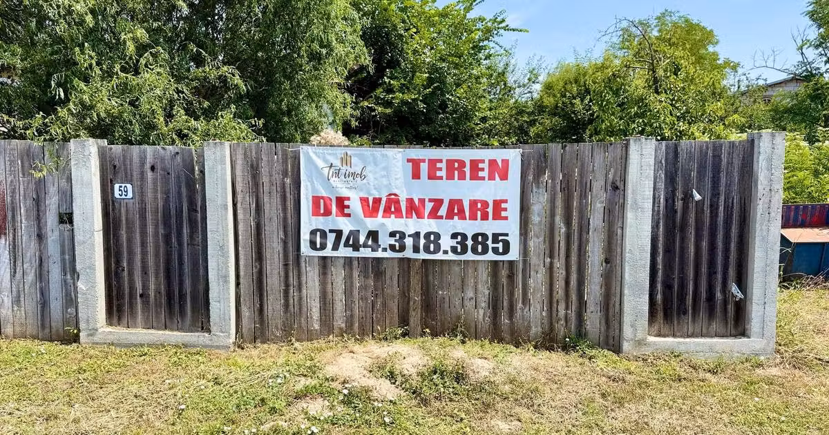 Teren intravilan de vânzare de 5000 mp, în Florești-Stoenești