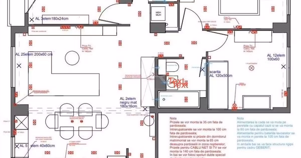 Penthouse de vânzare cu 4 camere, mobilat în zona Mănăștur, Cluj-Napoca