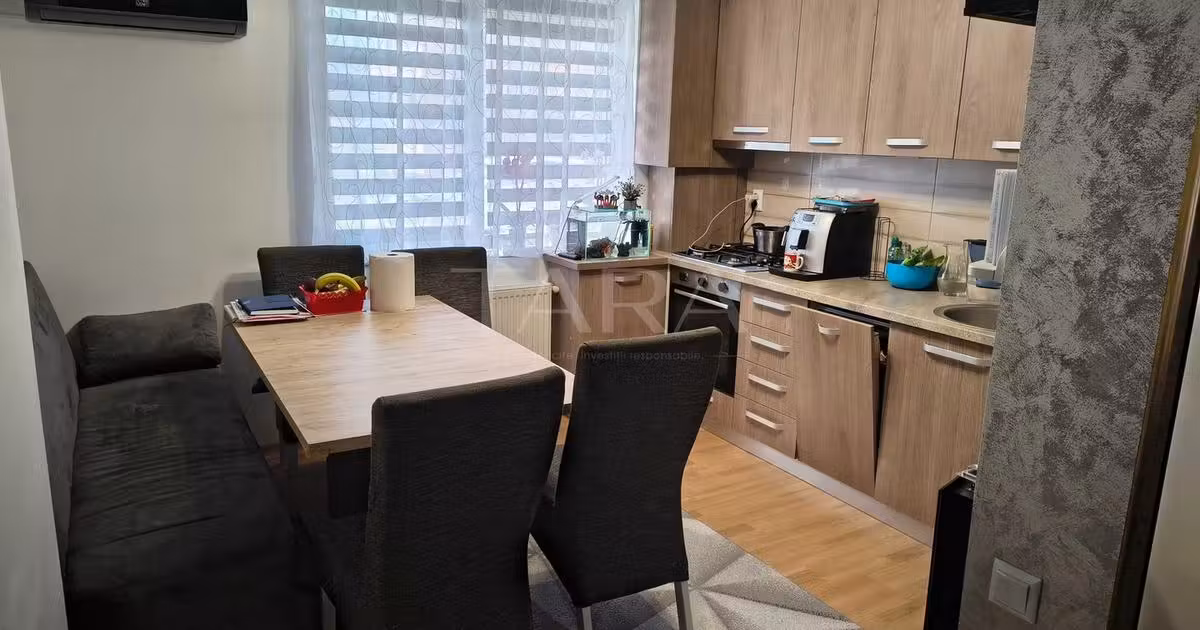 Apartament de vânzare cu 2 camere, mobilat în Baciu