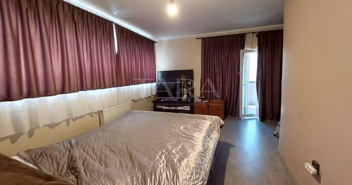 Apartament de vânzare cu 3 camere, mobilat în zona Borhanci, Cluj-Napoca
