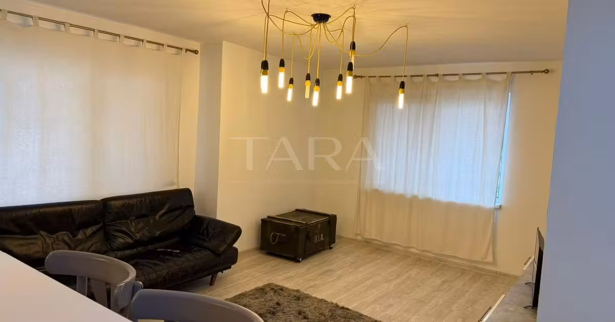 Apartament de vânzare cu 2 camere, mobilat în Baciu