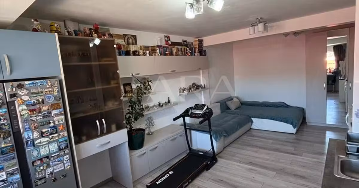 Apartament de vânzare cu 2 camere, mobilat în Florești