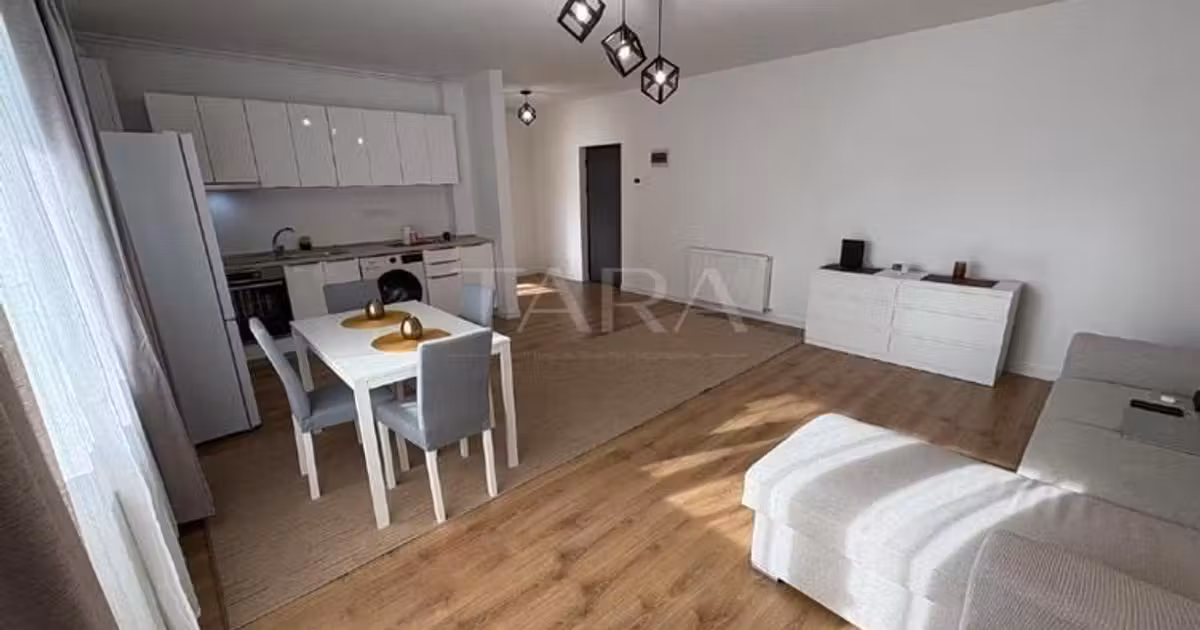 Apartament de vânzare cu 2 camere, mobilat în Florești