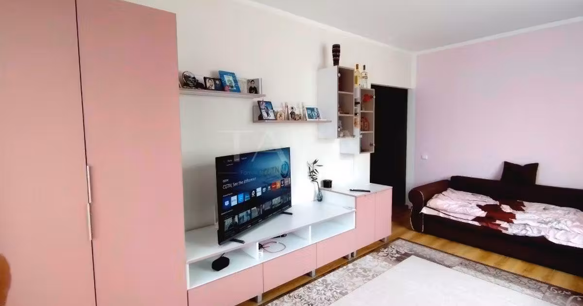 Apartament de vânzare cu 2 camere, mobilat în Florești