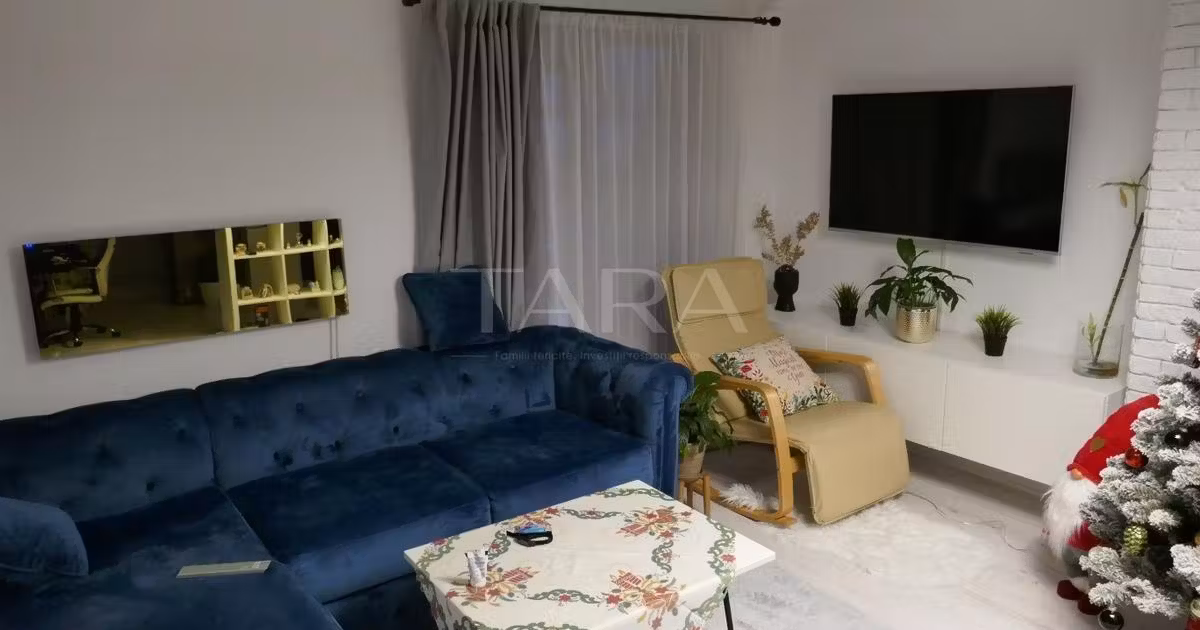 Apartament de vânzare cu 2 camere, mobilat în Florești