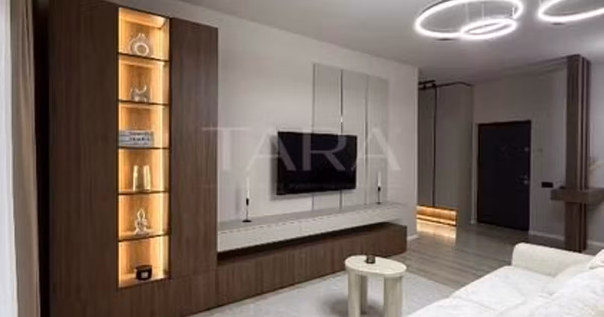 Apartament de vânzare cu 2 camere, mobilat în Florești