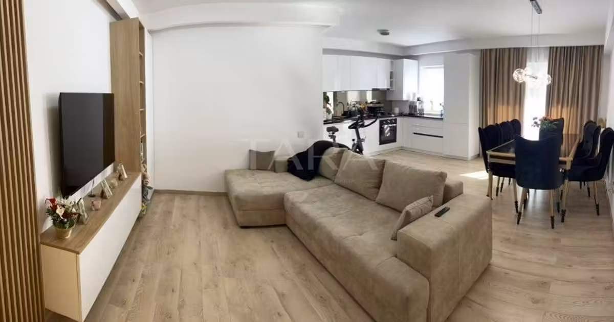 Apartament de vânzare cu 2 camere, mobilat în Florești