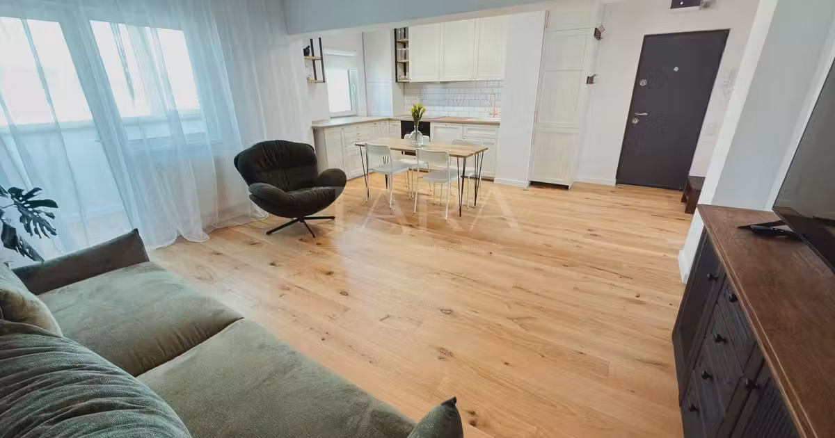 Apartament de vânzare cu 3 camere, mobilat în zona Mănăștur, Cluj-Napoca